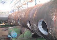 Water Heat Boiler Mud Drum / Boiler Drum Once Through For Power Station