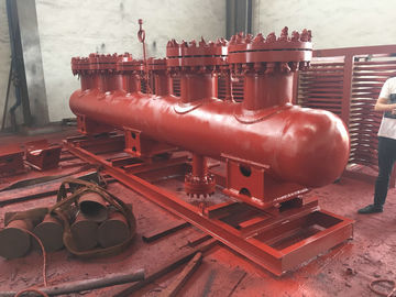 Customized Color Mud Drum In Boiler / Steel Boiler Spare Part Drum